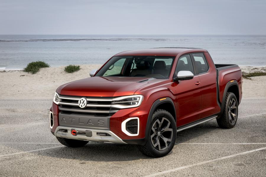  Volkswagen Atlas Tanoak Pickup Truck Concept 2018 года  (фото 9 из 32)